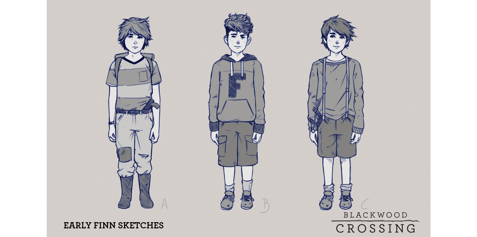 Next phase sketches of Finn