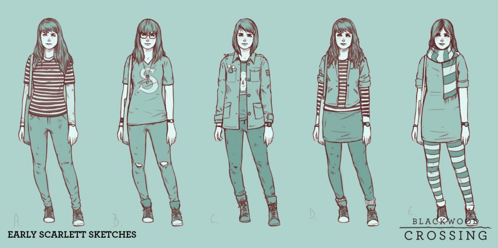 Next phase sketches of Scarlett
