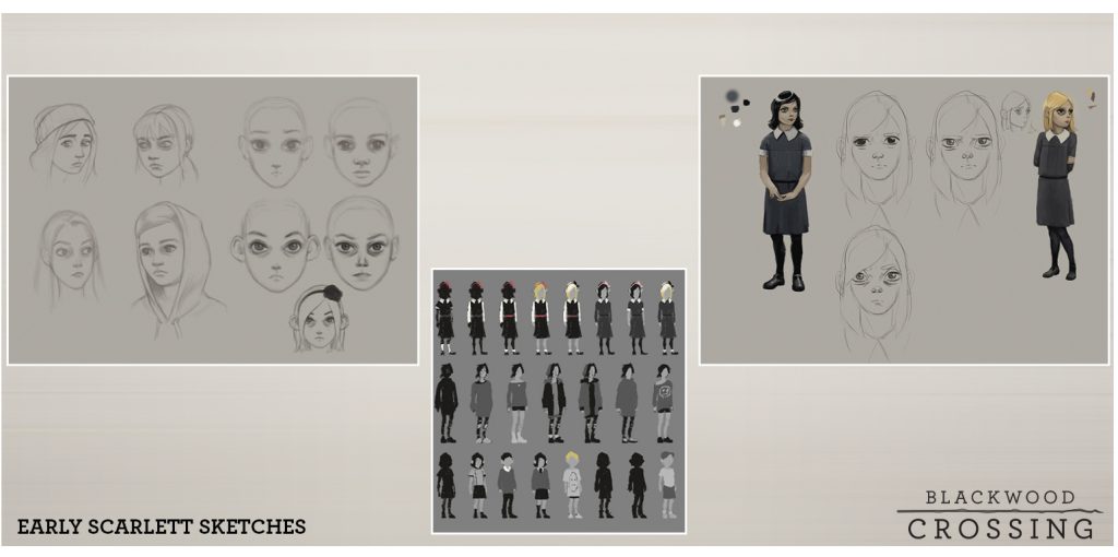 Concept art, sketches